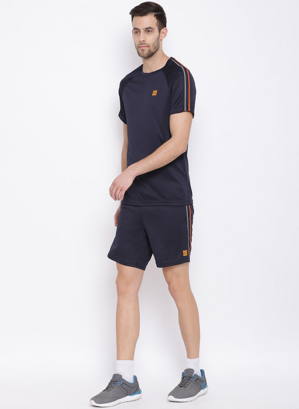 Rock.it Grey Mil. Round Neck Regular Fit T-Shirt