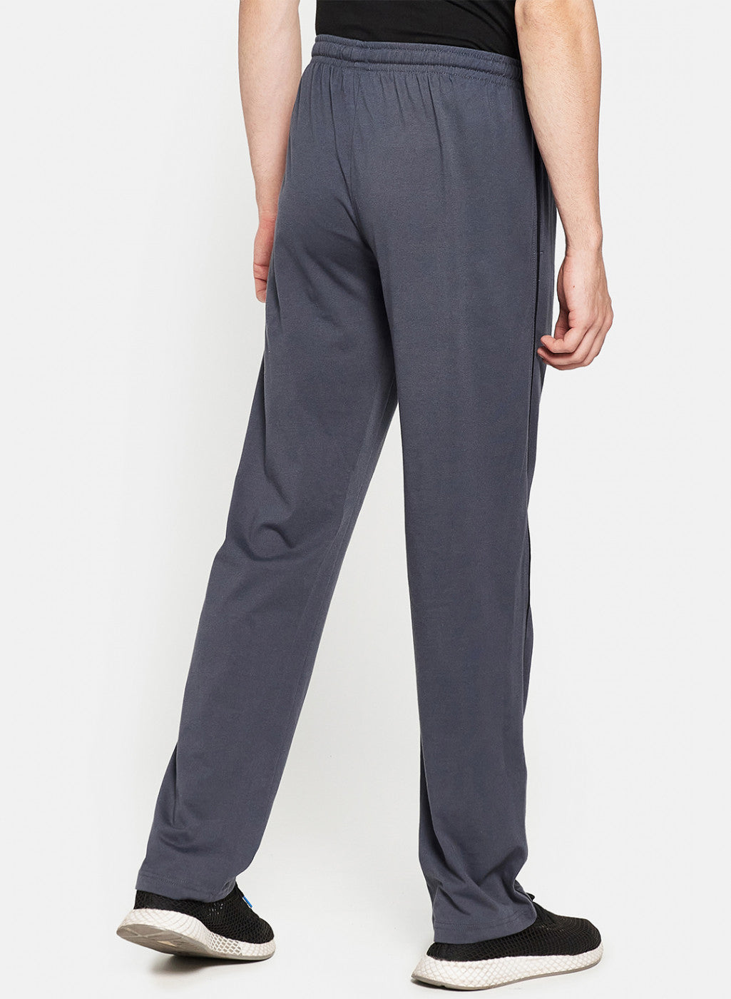 Mens Grey Plain Lower