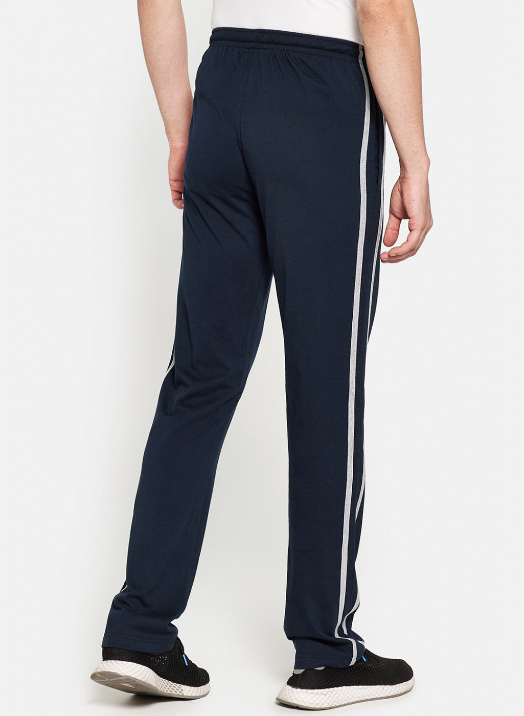 Mens NAvy Blue Plain Lower