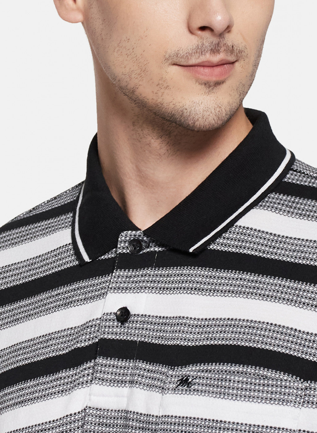 Mens Multi Color Stripe T-Shirt