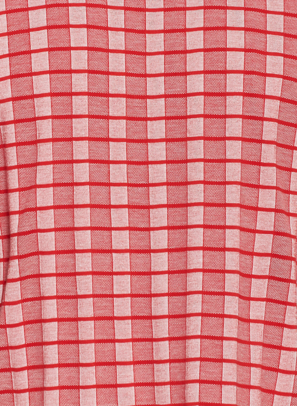 Mens Red Jaquard T-Shirt
