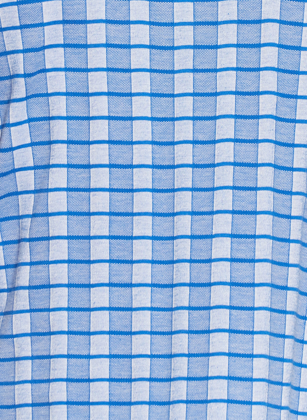 Mens Blue Jaquard T-Shirt