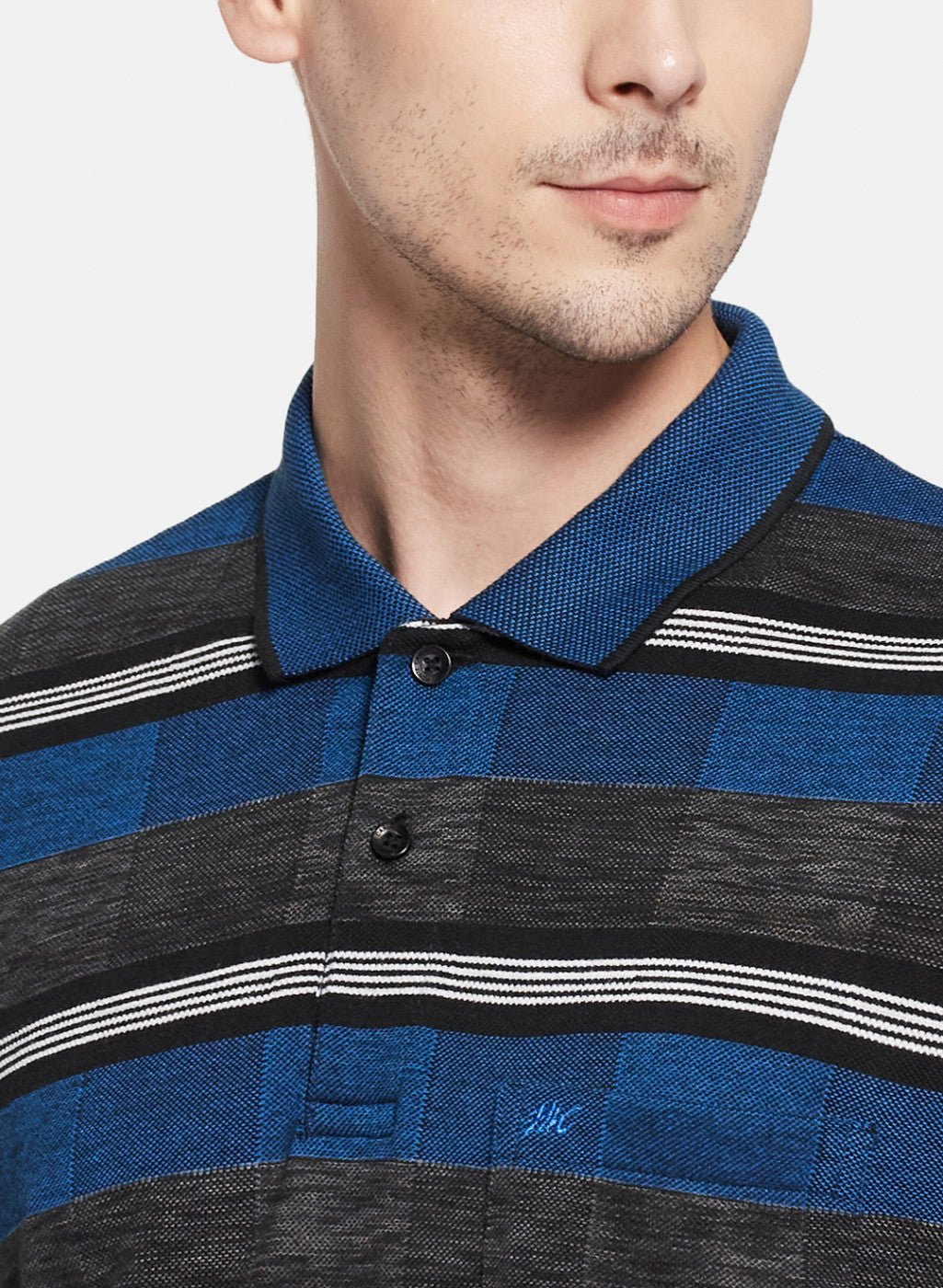 Mens Blue Stripe T-Shirt