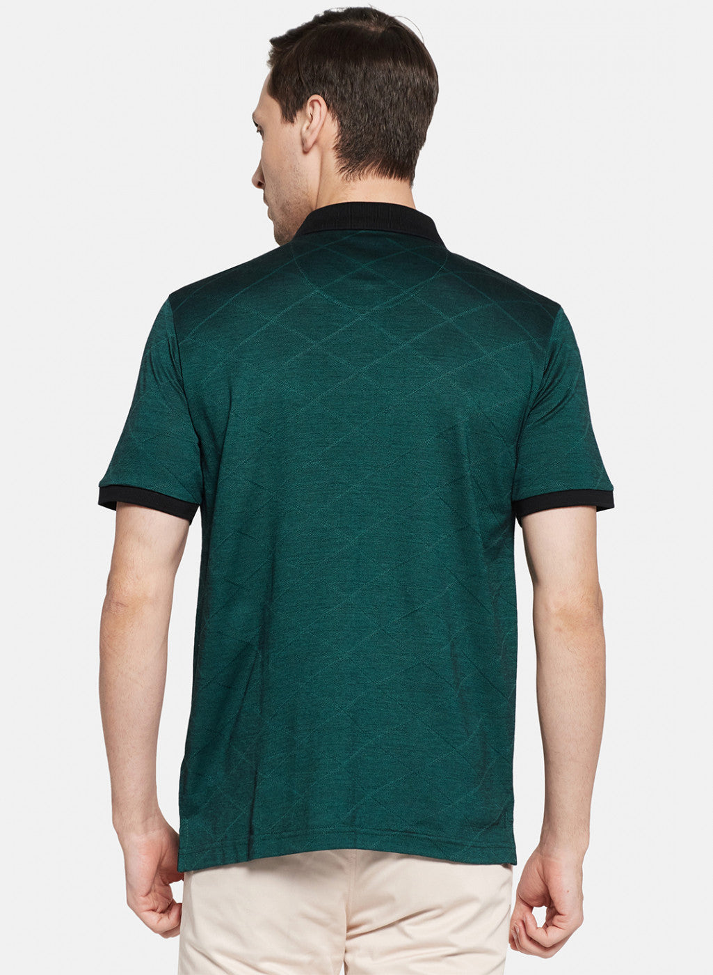 Mens Green Stripe T-Shirt