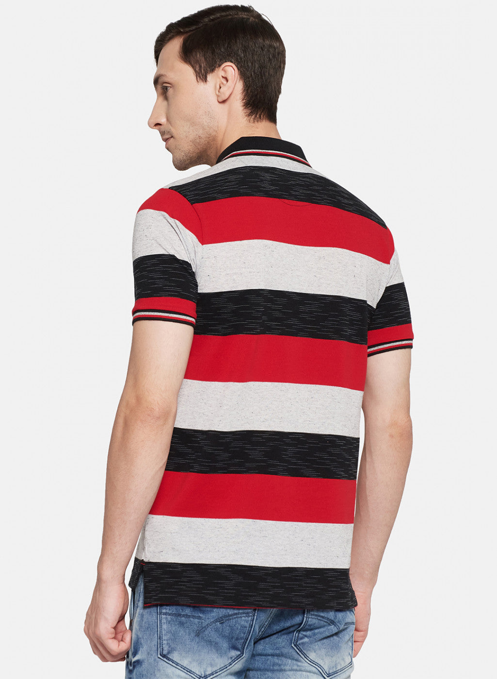 Mens Red Stripe T-Shirt