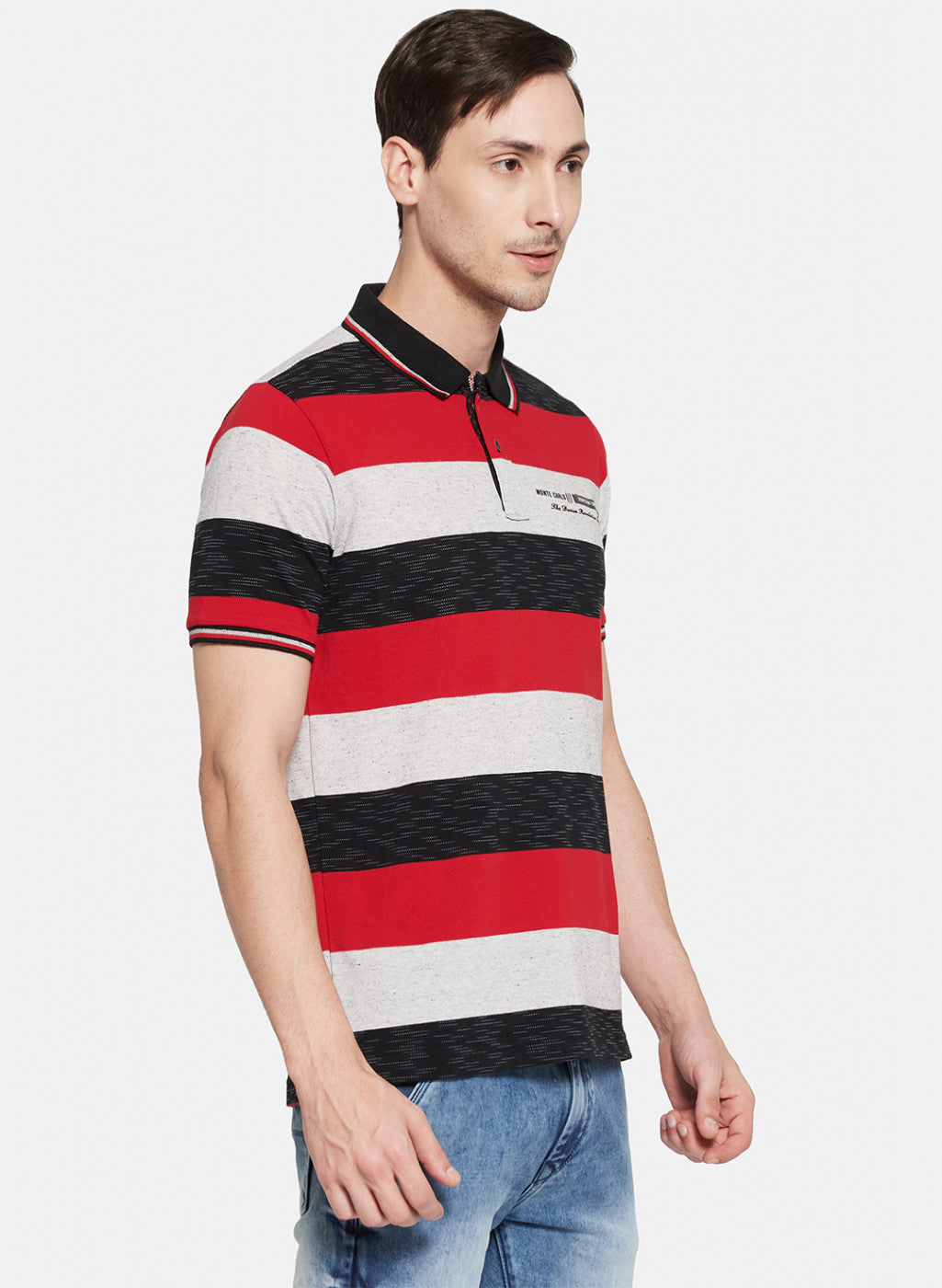 Mens Red Stripe T-Shirt