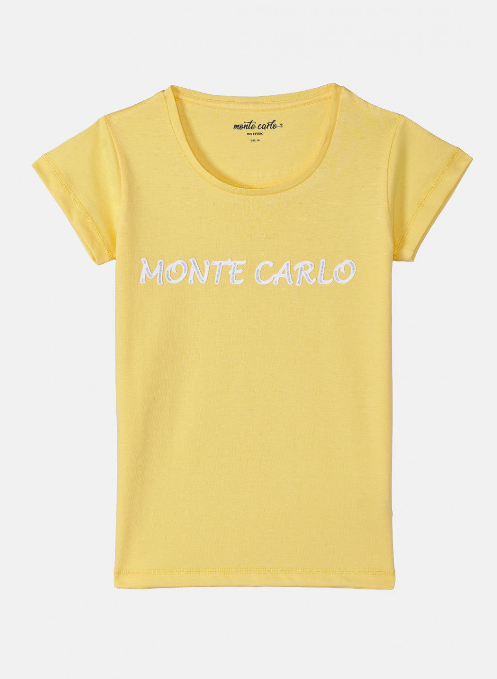 Girls Yellow Printed Top