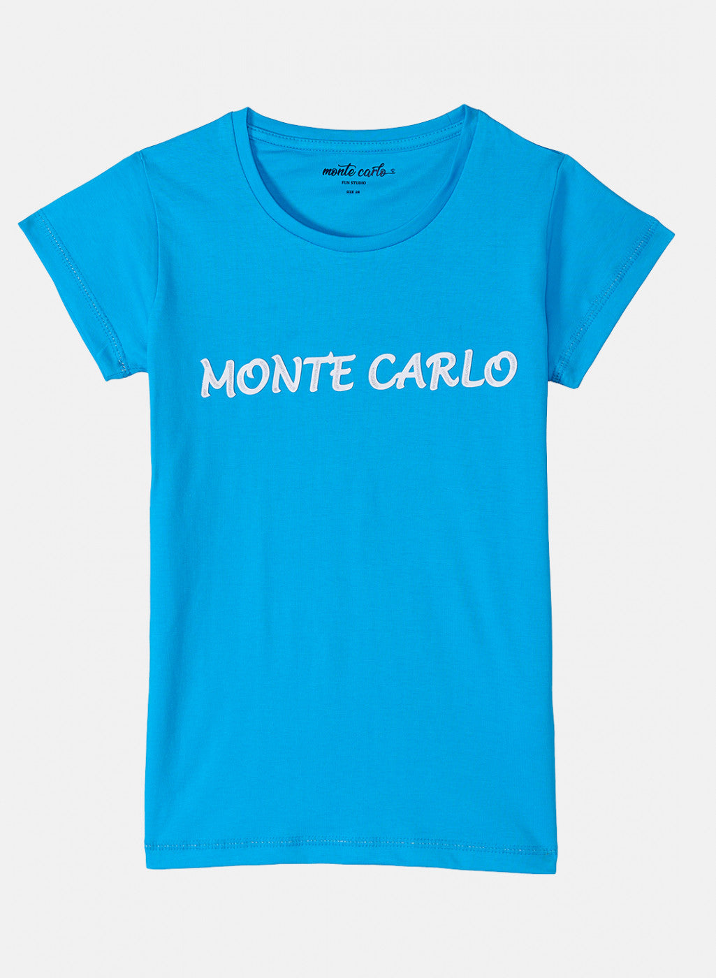 Girls Blue Printed Top