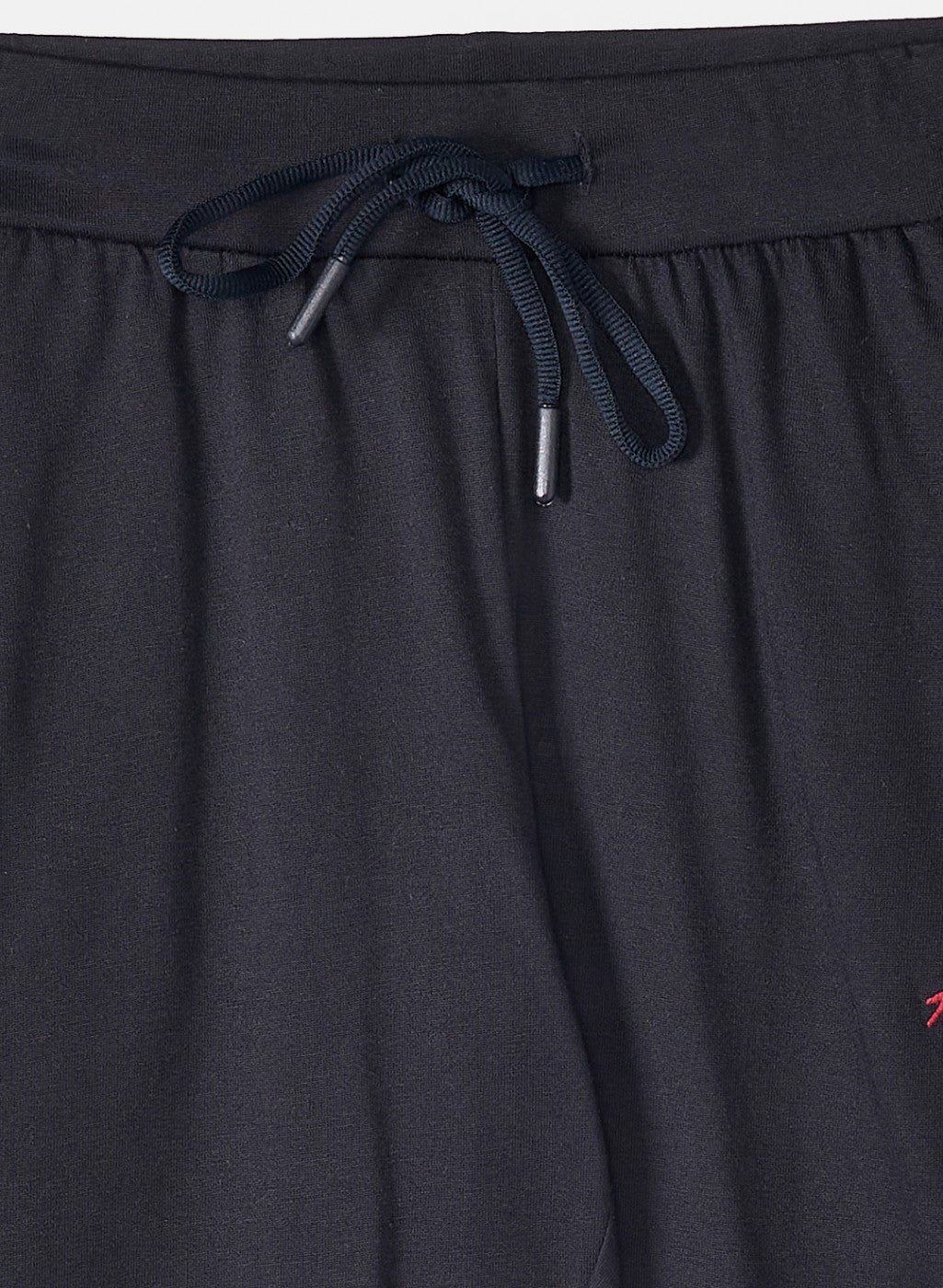 Girls Black Plain Lower