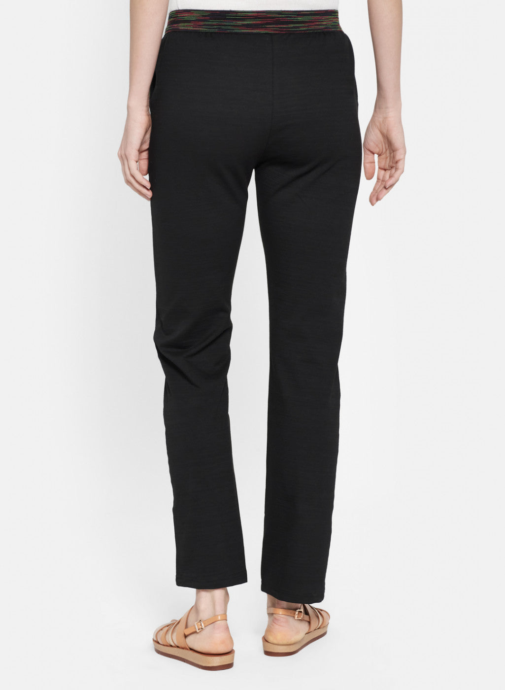 Womens Black Plain Lower
