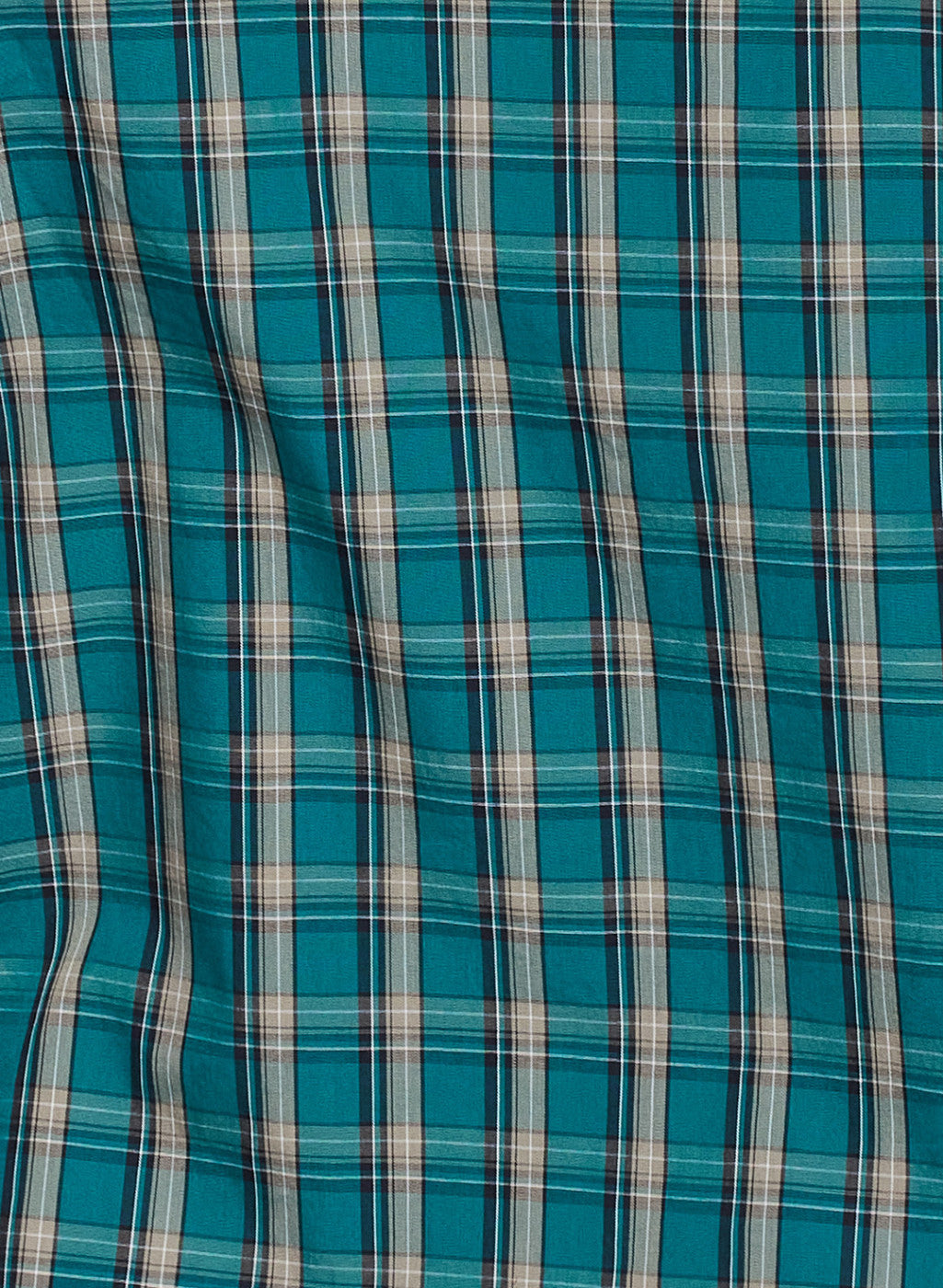 Mens Green Check Shirt