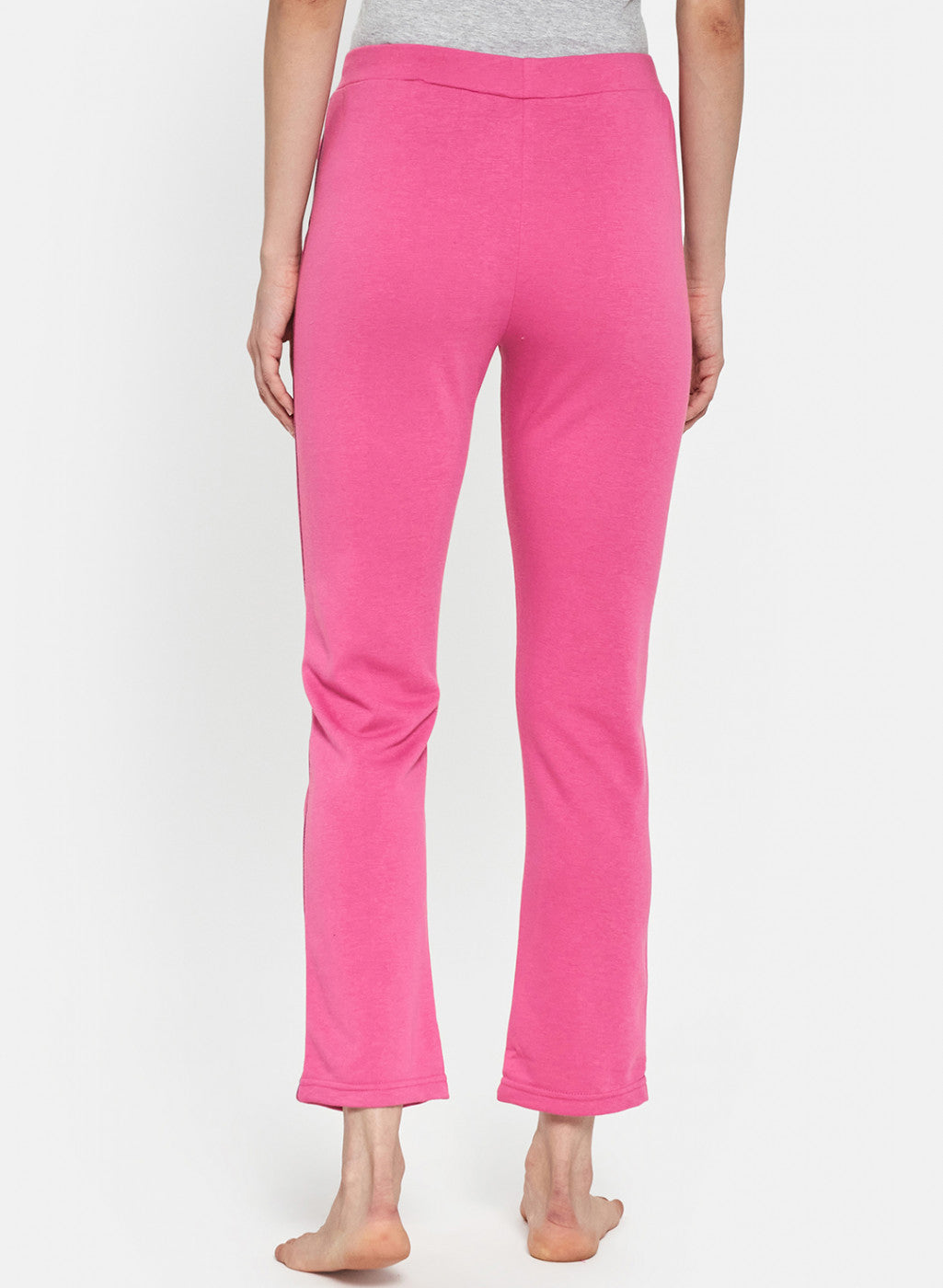 Womens Pink Plain Lower