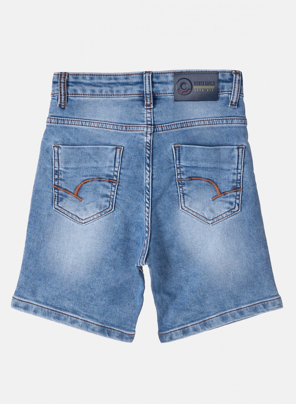 Boys Blue Heavy Wash Shorts