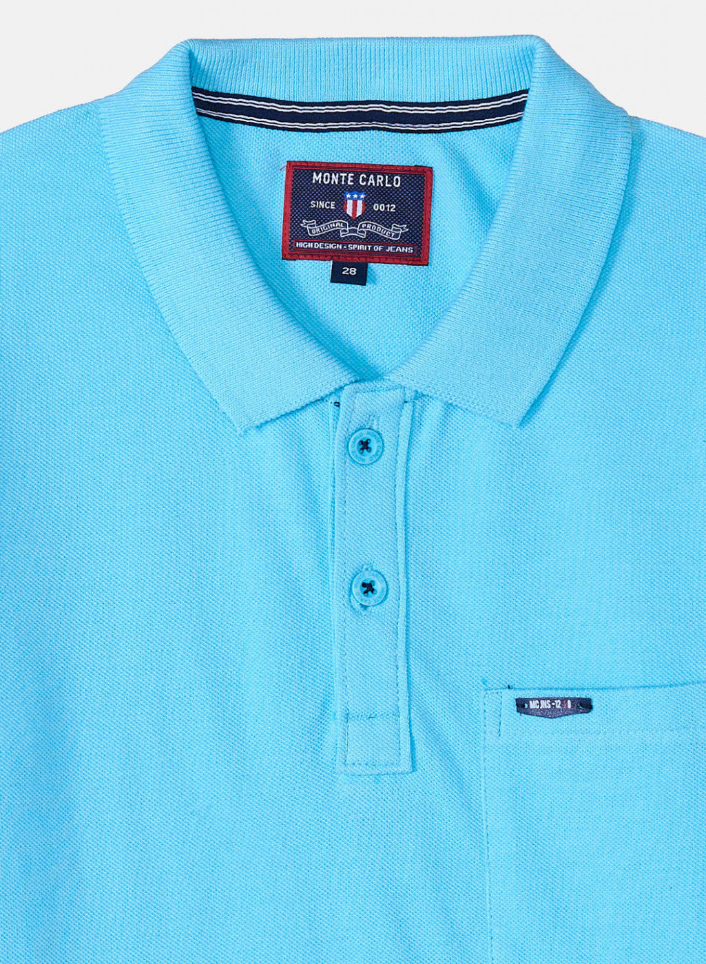 Boys Blue Plain T-Shirt