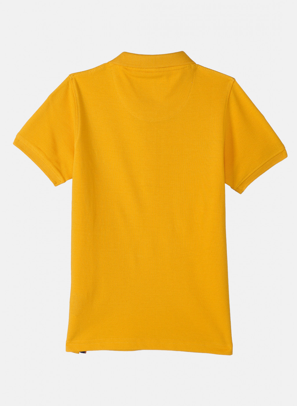 Boys Mustard Plain T-Shirt