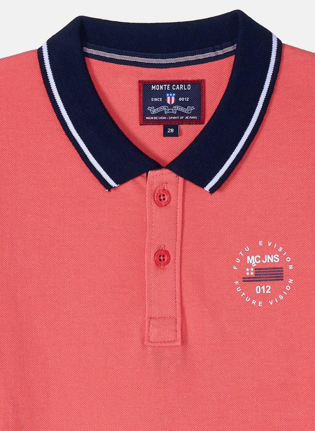 Boys Pink Plain T-Shirt