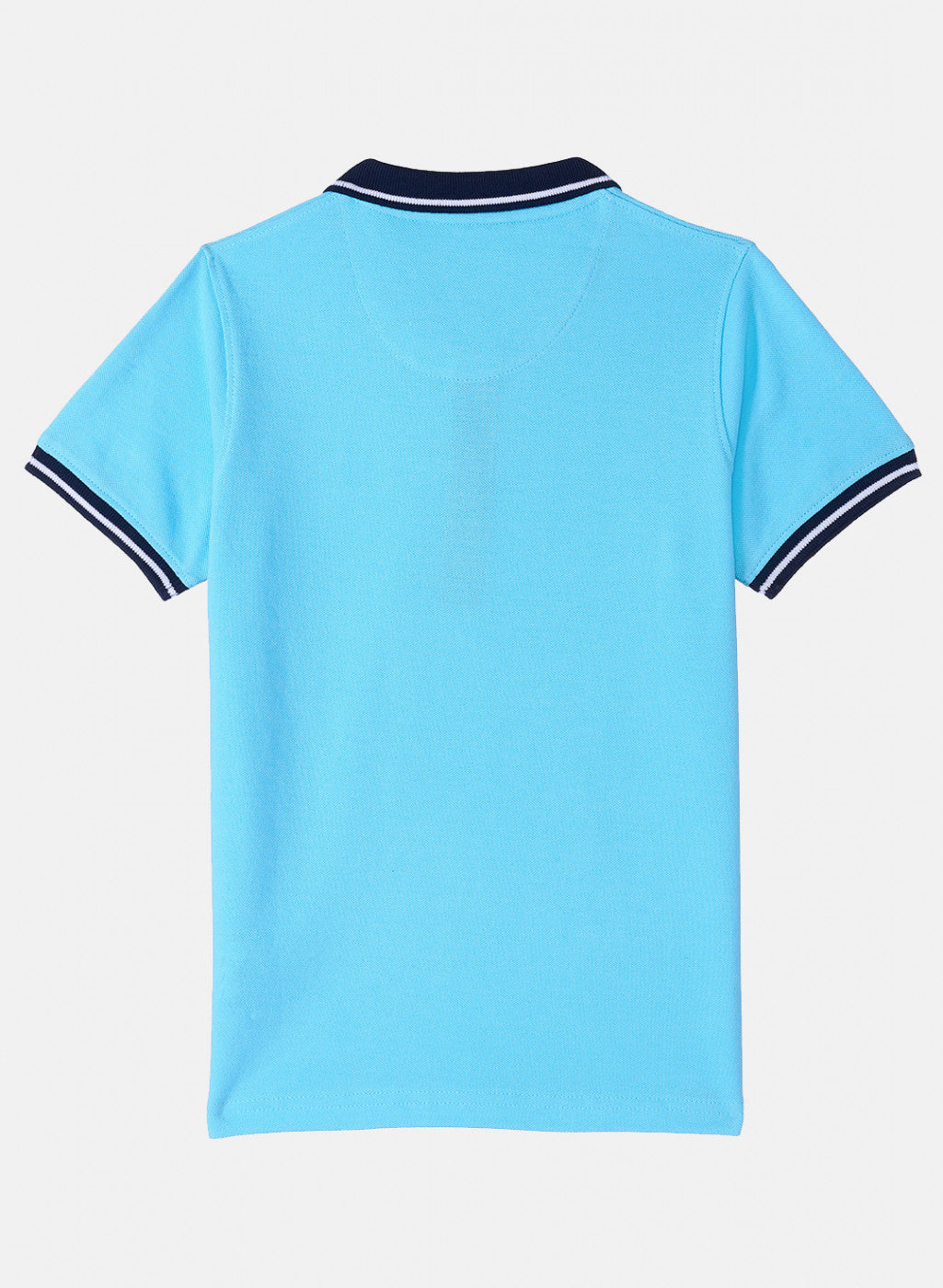 Boys Blue Plain T-Shirt