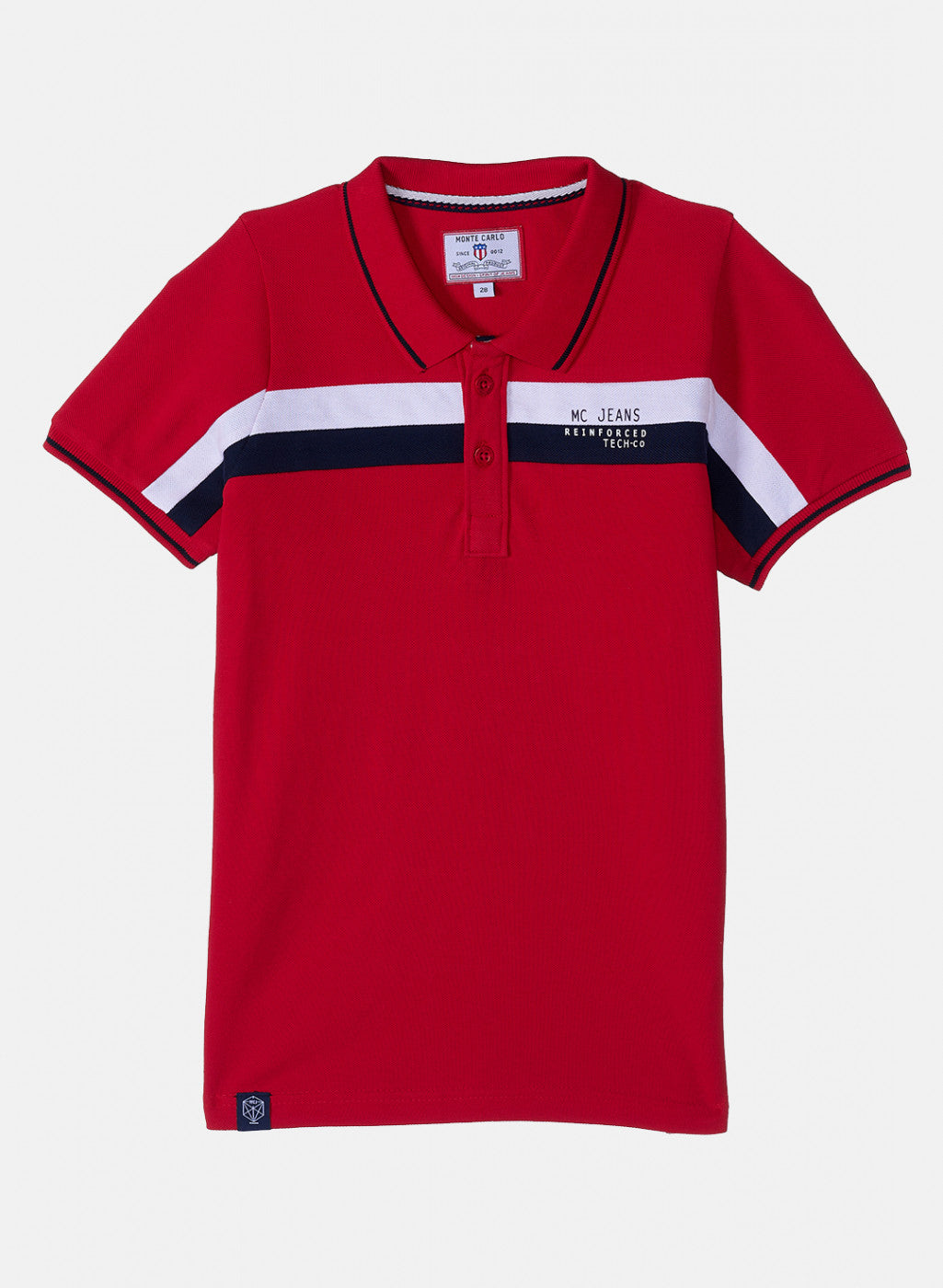 Boys Red Printed T-Shirt