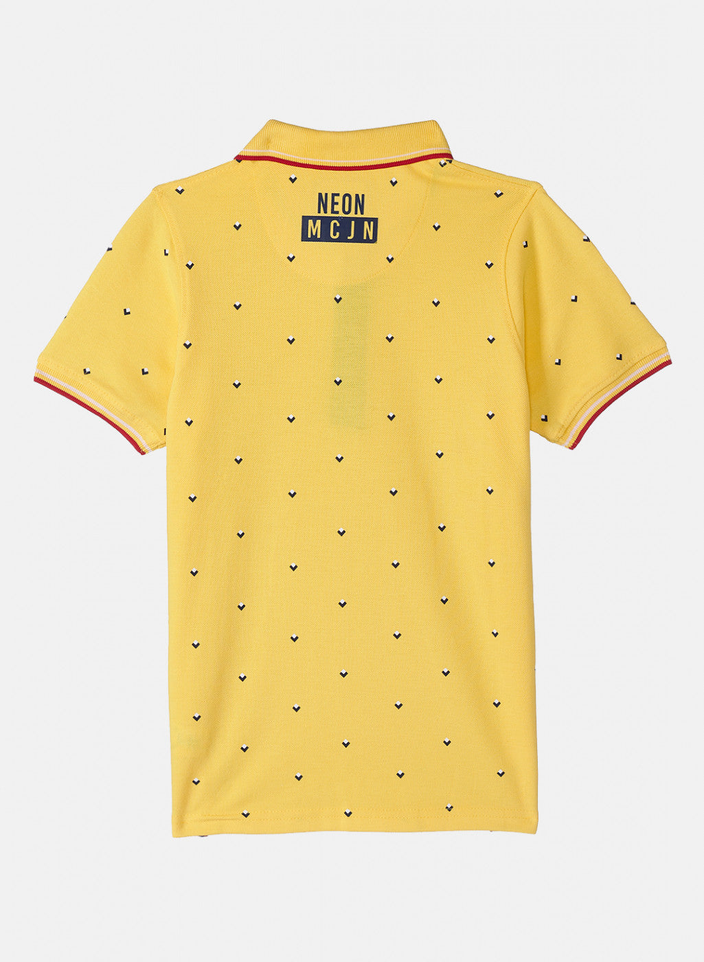 Boys Yellow Printed T-Shirt