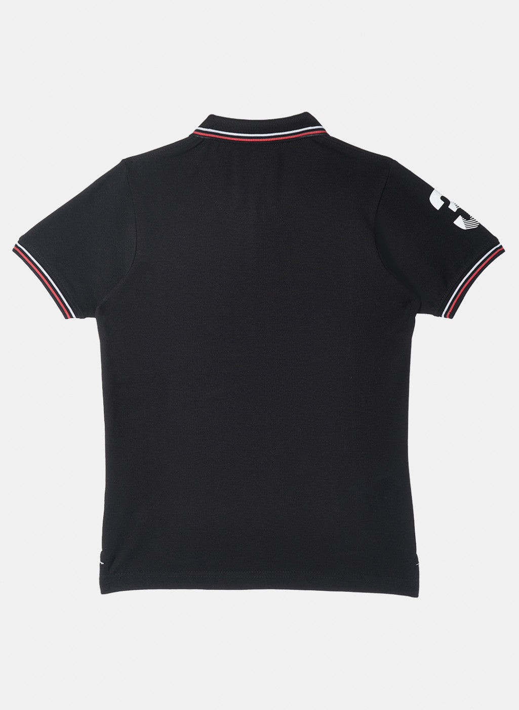 Boys Black Printed T-Shirt