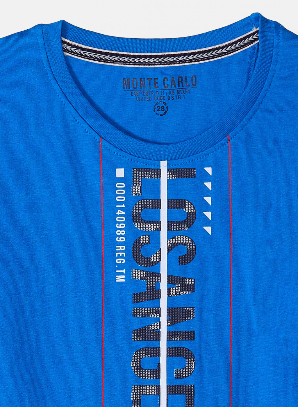 Boys Royal Blue Printed T-Shirt