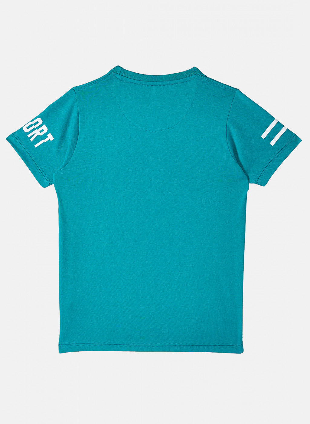 Boys Blue Printed T-Shirt