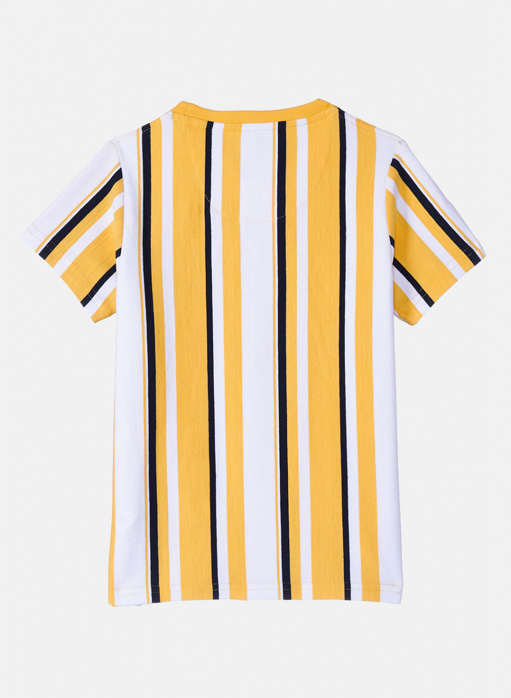 Boys Multi Color Stripe T-Shirt