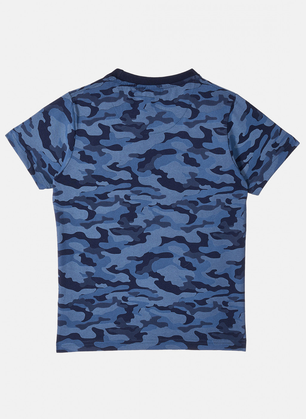 Boys Blue Printed T-Shirt