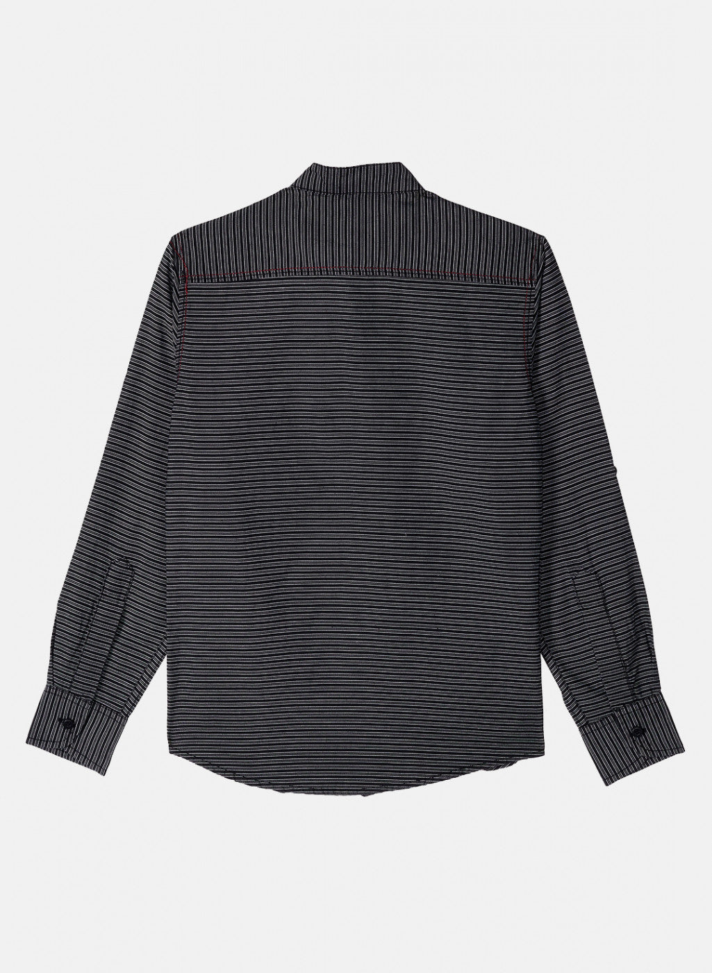Boys Black Stripe Shirt