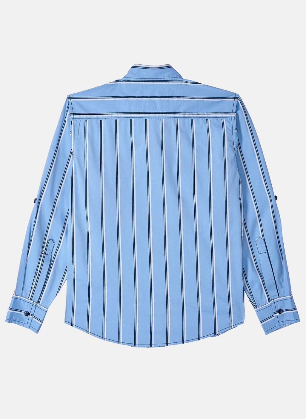 Boys Blue Check Shirt