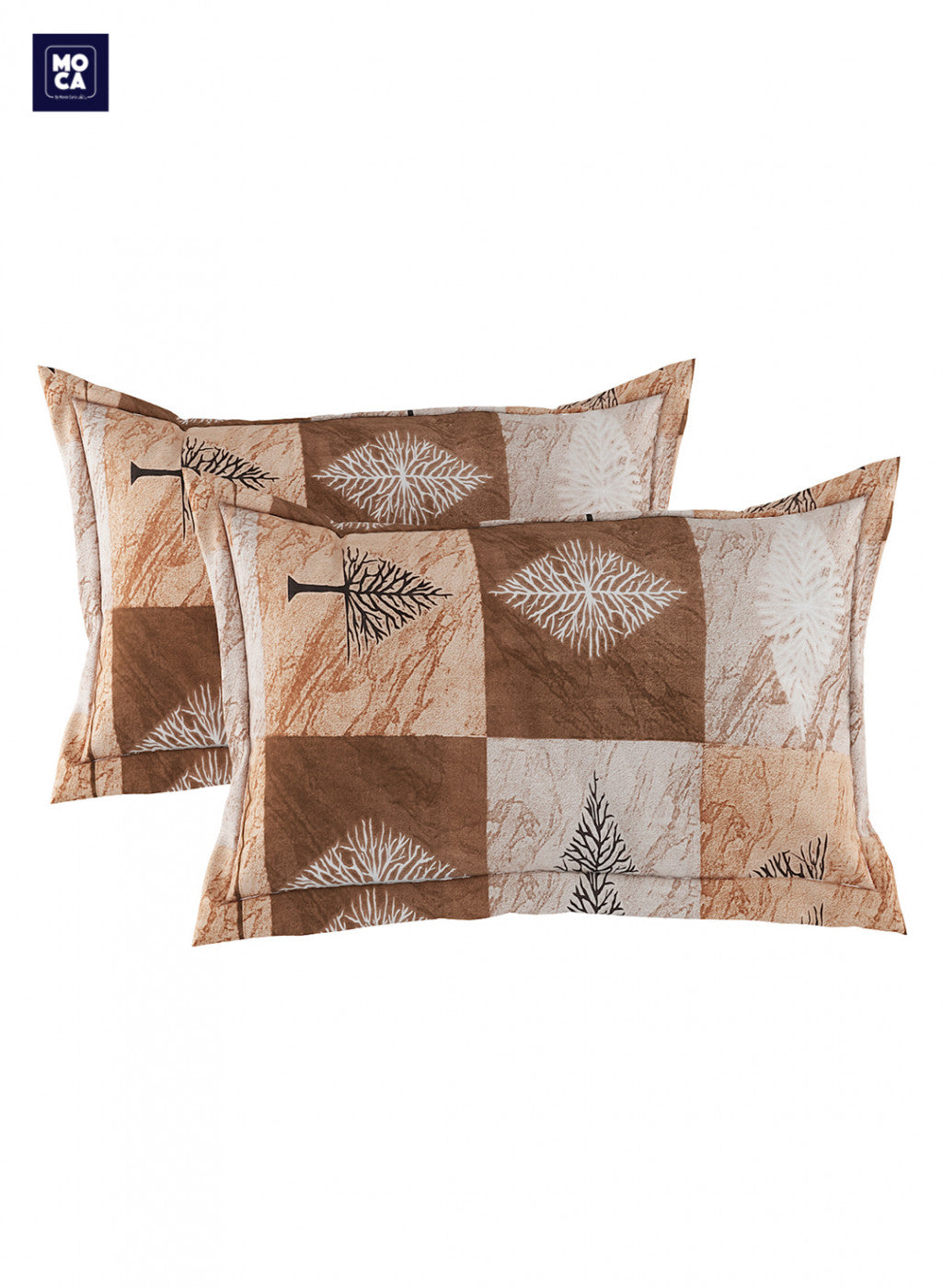 120 TC Cotton Double Bedsheet with 2 Pillow Covers