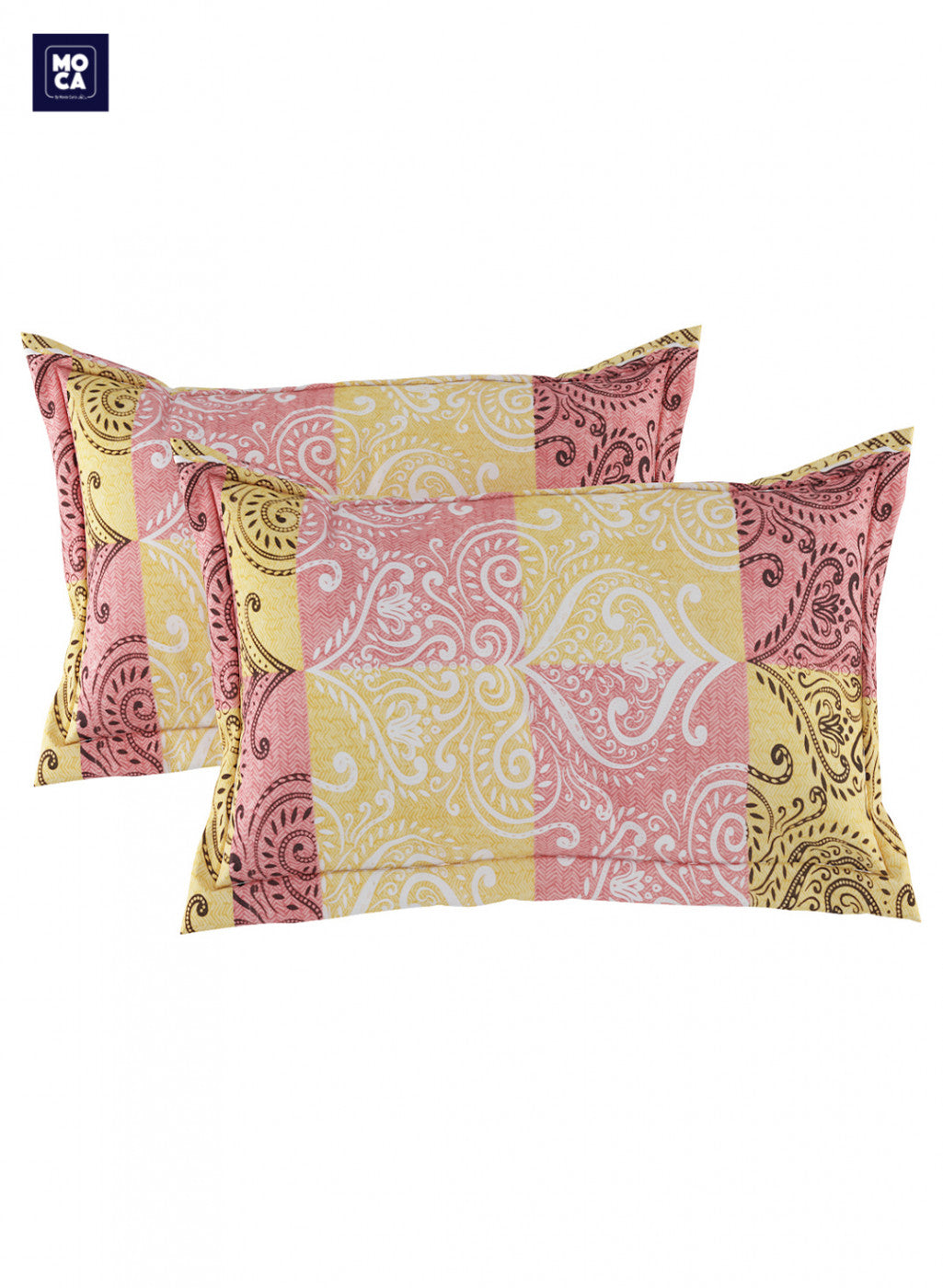 144 TC Cotton Double Bedsheet with 2 Pillow Covers