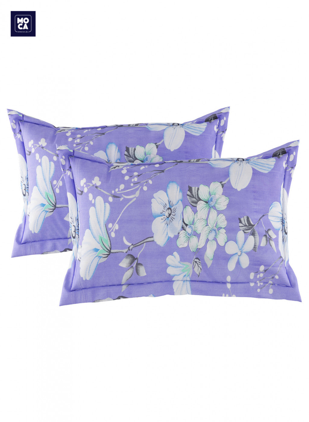 144 TC Cotton Double Bedsheet with 2 Pillow Covers
