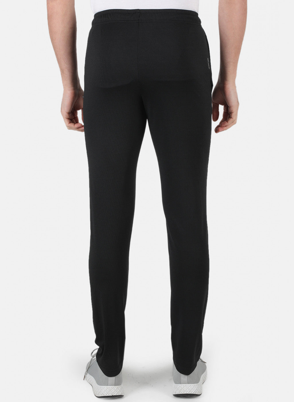 Rock.it Men Black Self Design Lower