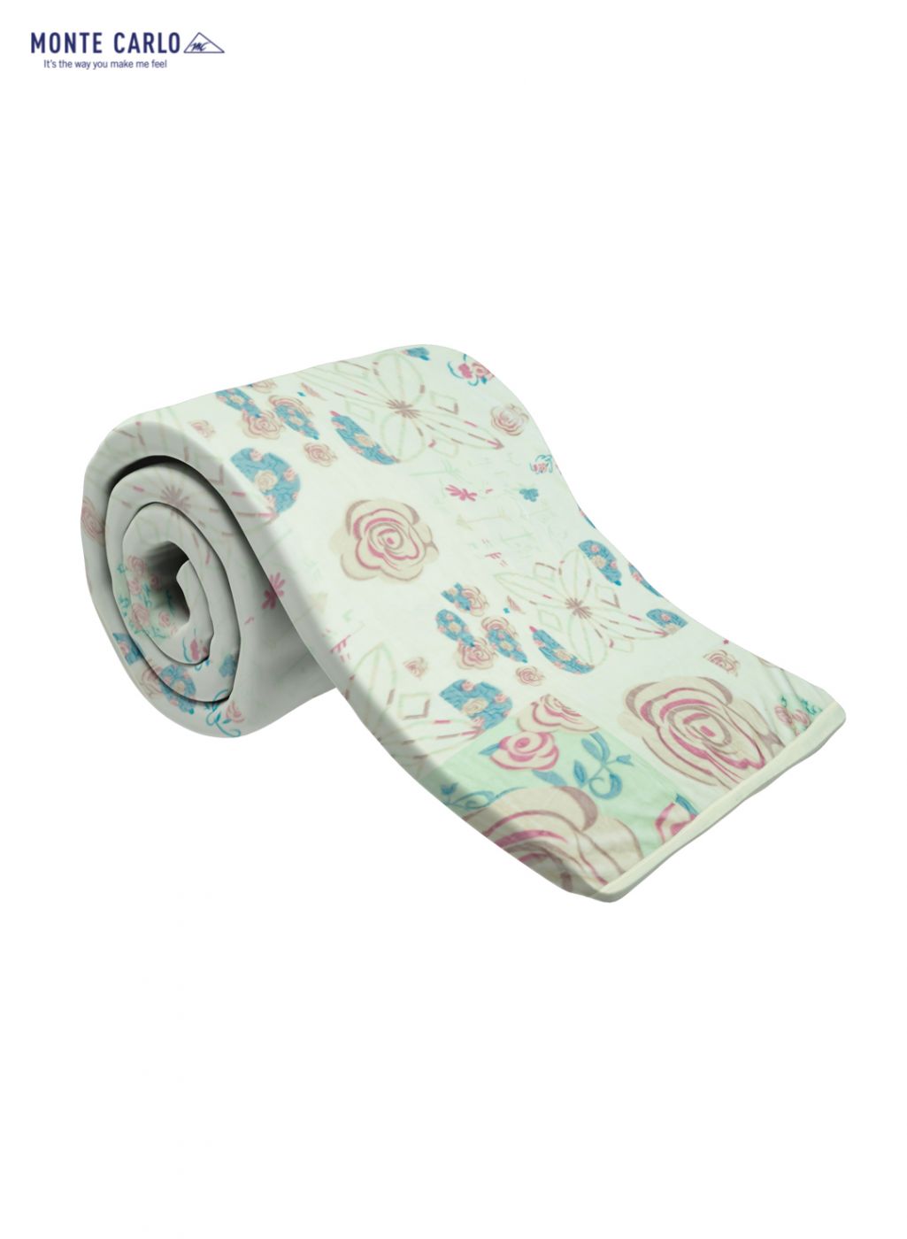 Printed Mink Single Blanket for Mild Winter - 2 Ply