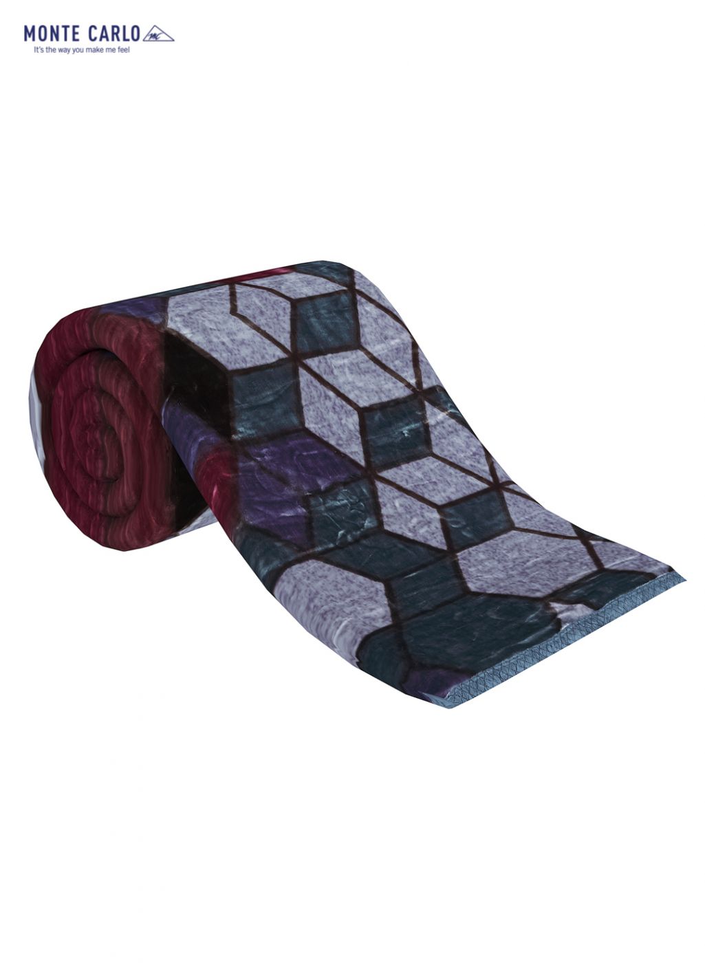 Printed Mink Double Blanket for Heavy Winter -2 Ply