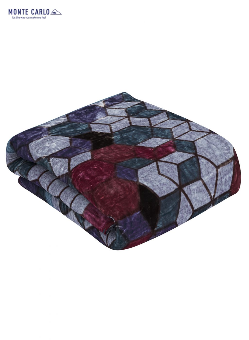 Printed Mink Double Blanket for Heavy Winter -2 Ply