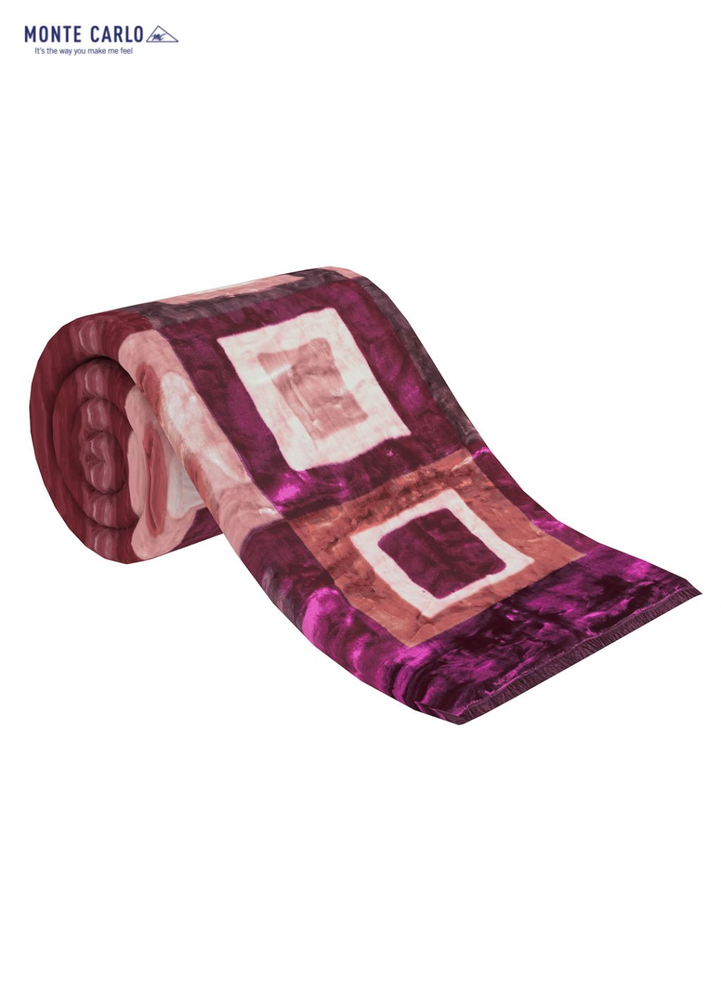 Printed Mink Double Blanket for Heavy Winter -2 Ply