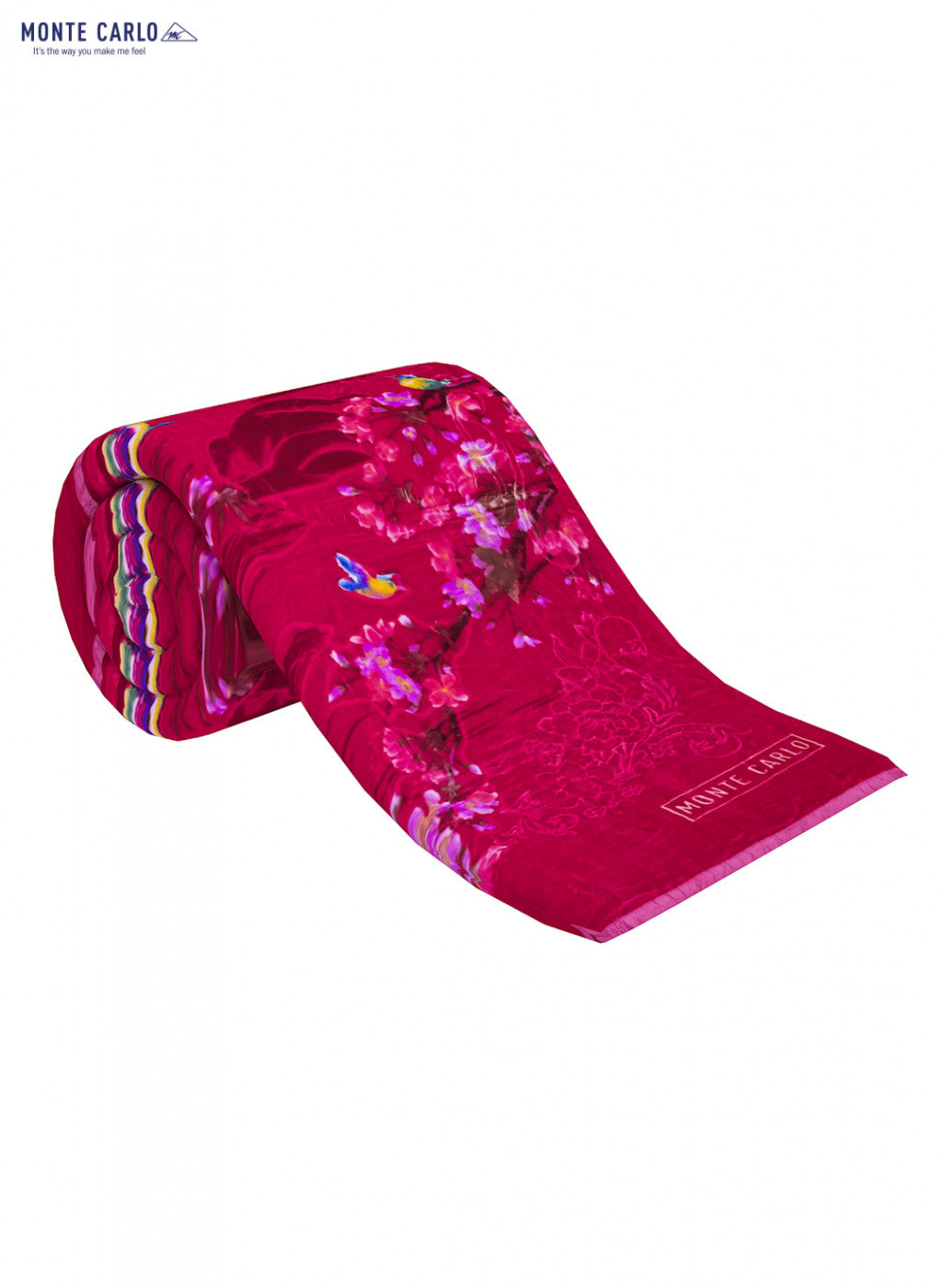 Printed Mink Double Blanket for Heavy Winter -2 Ply