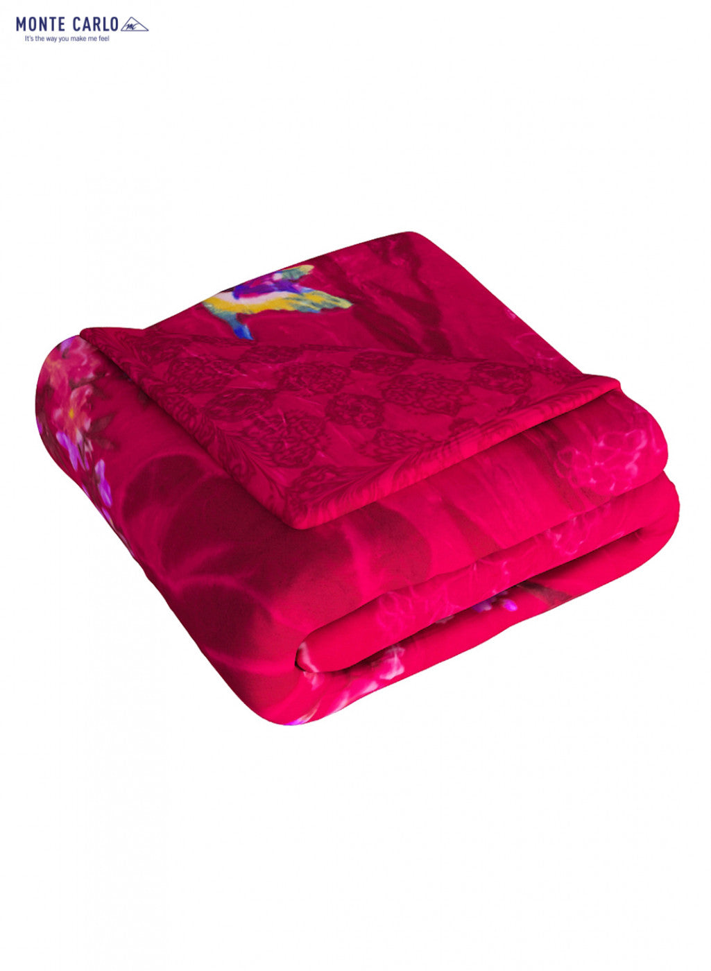 Printed Mink Double Blanket for Heavy Winter -2 Ply