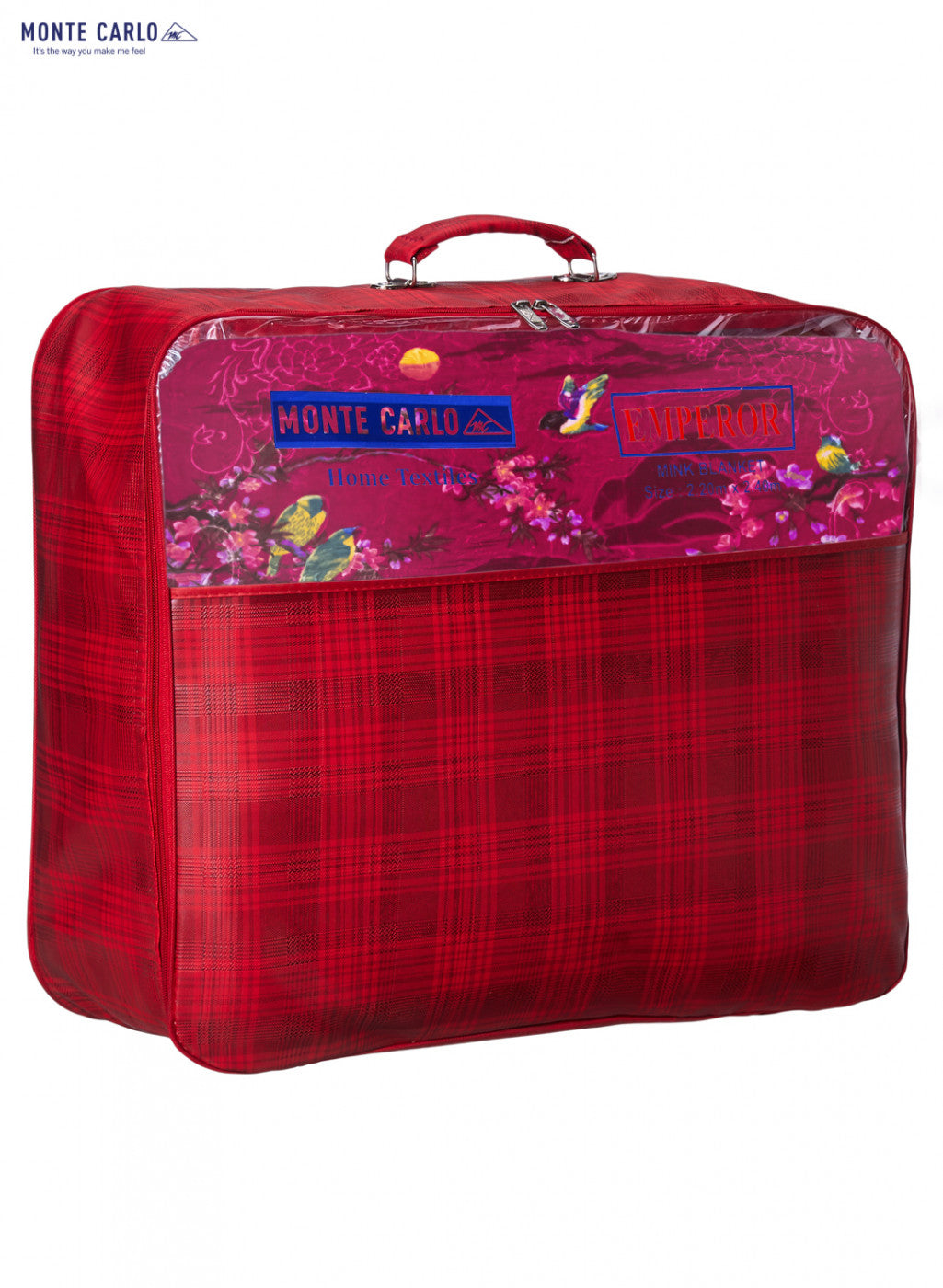 Printed Mink Double Blanket for Heavy Winter -2 Ply