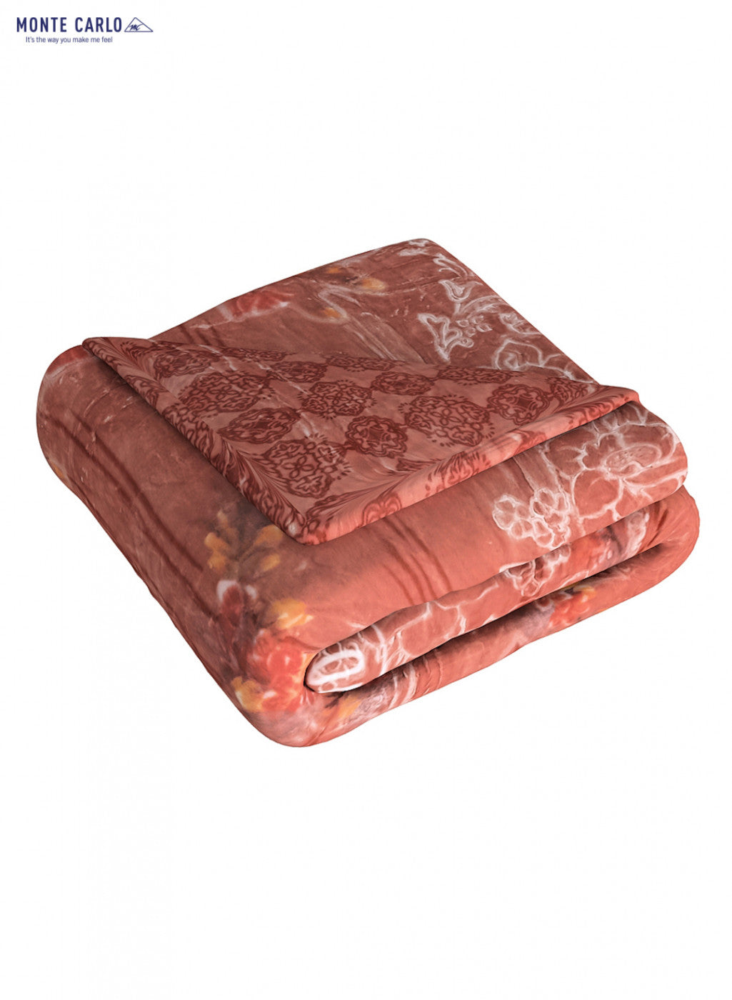 Printed Mink Double Blanket for Heavy Winter -2 Ply
