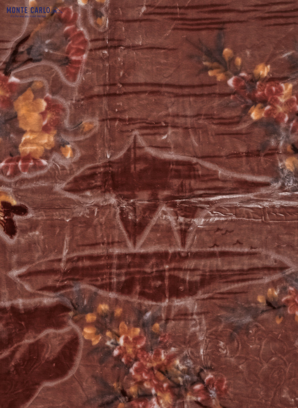 Printed Mink Double Blanket for Heavy Winter -2 Ply