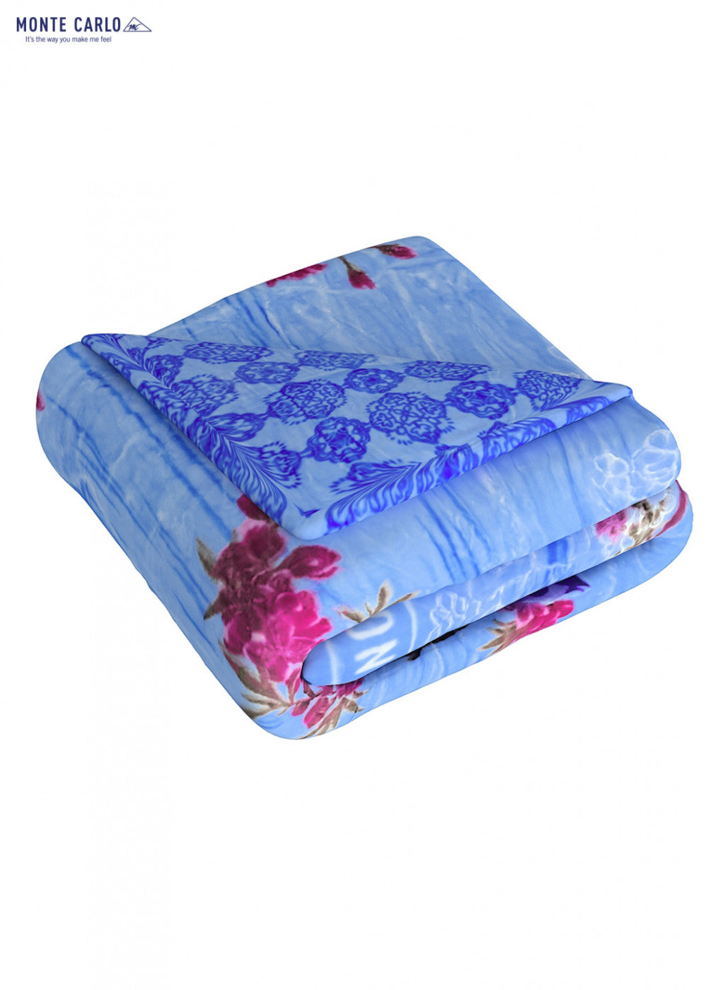 Printed Mink Double Blanket for Heavy Winter -2 Ply