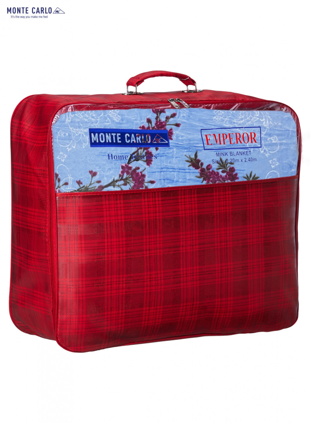 Printed Mink Double Blanket for Heavy Winter -2 Ply