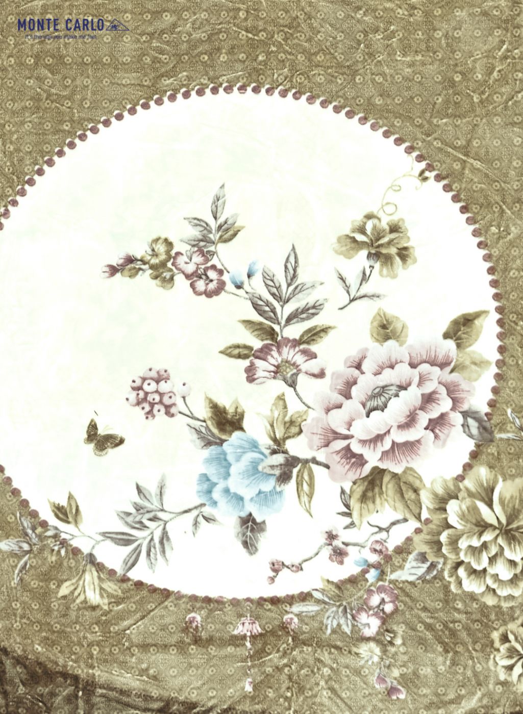 Printed Mink Double Blanket for Heavy Winter -2 Ply