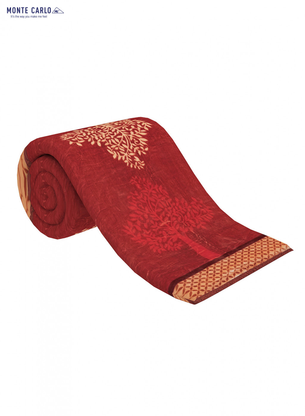 Printed Mink Double Blanket for Heavy Winter -2 Ply