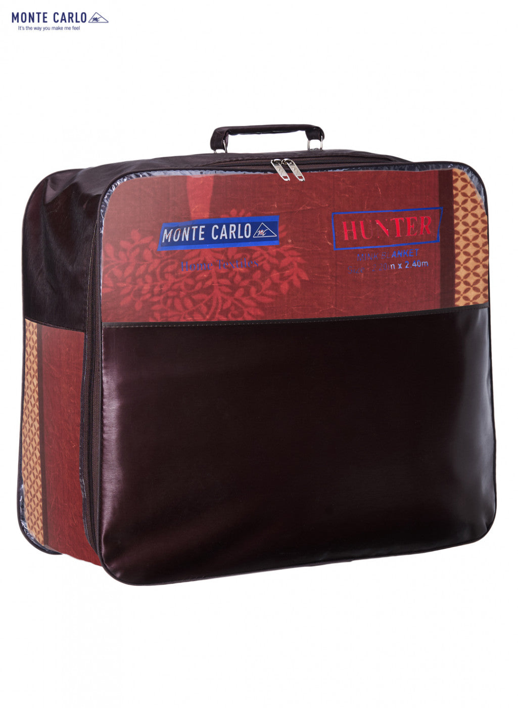 Printed Mink Double Blanket for Heavy Winter -2 Ply