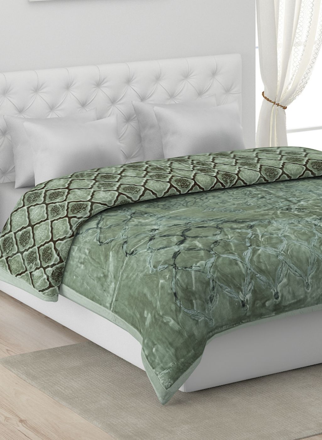 Monte Carlo Blanket Double Layer Heavy Winter Blanket Monte