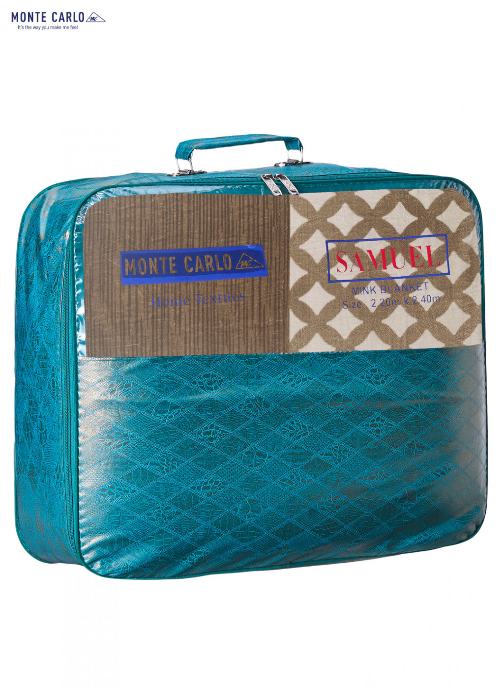 Printed Mink Double Blanket for Mild Winter -2 Ply